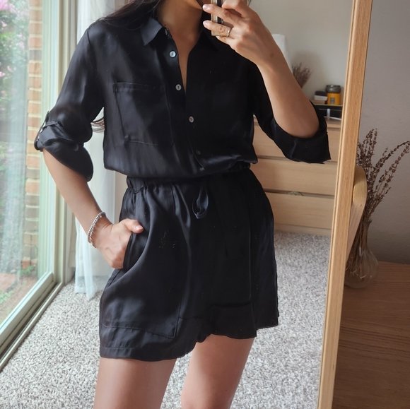 Cinq a sept silky romper - Picture 8 of 9